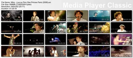 Mika - Live au Parc Des Princes Paris (2008) 