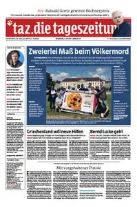 Tageszeitung TAZ vom 09 Juli 2015