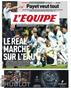 L'equipe du Mercredi 2 Mai 2018