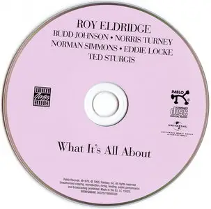 Roy Eldridge - What's It All About (1976) [Remastered 1995]