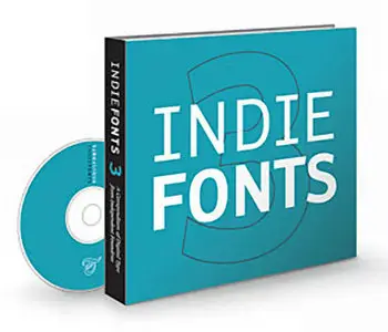 Indie Fonts 3 (Book and CD)