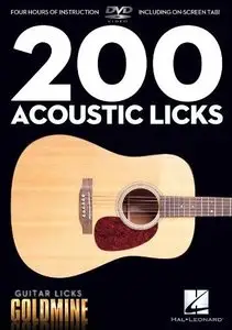 Hal Leonard - Guitar Licks Goldmine - 200 Acoustic Licks