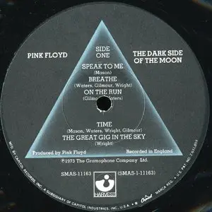 Pink Floyd - Dark side of the moon {Original USA + German Quadraphonic} vinyl rip 24/96 (NEW RIP, NEW CART and NEW RIG)