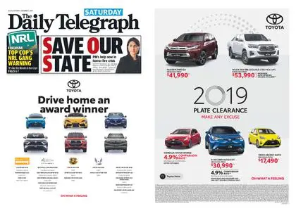 The Daily Telegraph (Sydney) – December 07, 2019