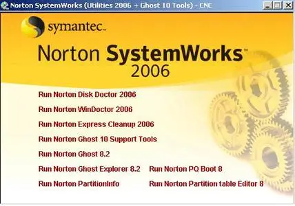 Norton System Works 2006 + Ghost 10