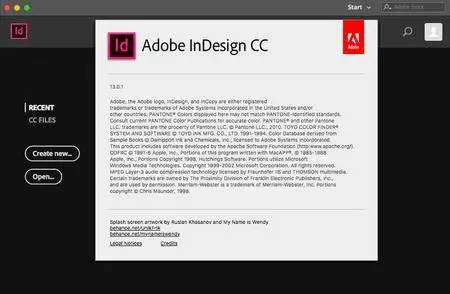 Adobe InDesign CC 2018 v13.0.1.207