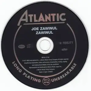 Joe Zawinul - Zawinul (1970) {2012 Japan Jazz Best Collection 1000 Series 24bit Remaster WPCR-27100}