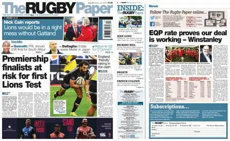 The Rugby Paper – June 16, 2019