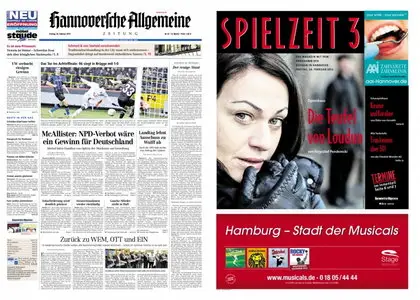 Hannoversche Allgemeine Zeitung - 24.02.2012