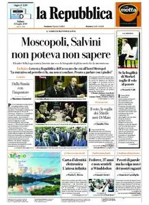 la Repubblica – 13 luglio 2019