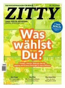 Zitty - 15 September 2016