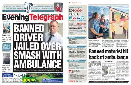 Evening Telegraph First Edition – May 25, 2018