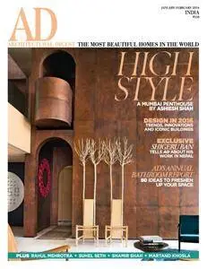 AD Architectural Digest India - January/February 2016