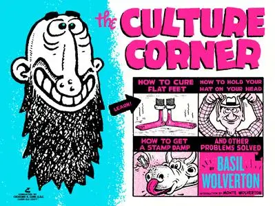 The Culture Corner by Basil Wolverton 2010 HC c2c Neon Vincent