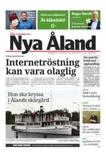 Nya Åland – 20 september 2019