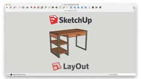 SketchUp furniture modeling + technical docs in LayOut / AvaxHome