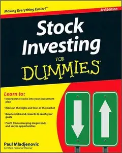 Stock Investing For Dummies by Paul Mladjenovic [Repost] 