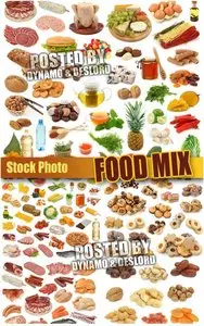 Food mix - UHQ Stock Photo
