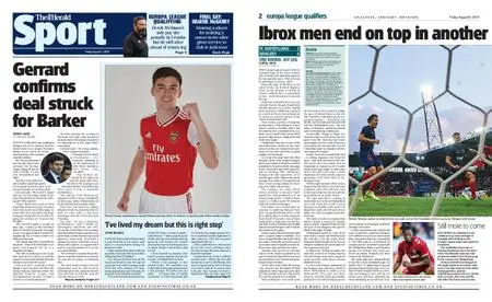 The Herald Sport (Scotland) – August 09, 2019