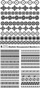 Vectors - Stylish Ornamental Borders 6