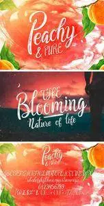 Peachy & Pure - Typeface 1689788