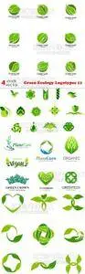 Vectors - Green Ecology Logotypes 11