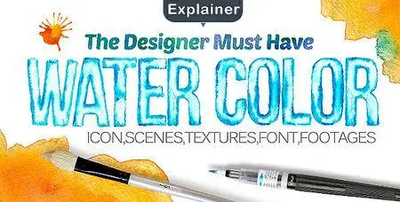 Water Color Pack - Project for After Effects (VideoHive)