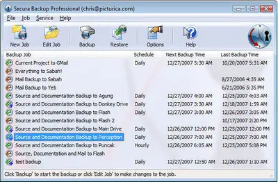 Secura Backup Pro 3.09
