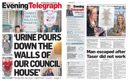 Evening Telegraph Late Edition – January 12, 2022