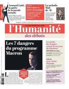 L'Humanité du Vendredi 7 Avril 2017