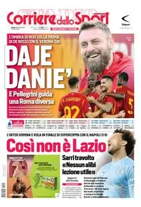 Corriere dello Sport Roma - 20 Gennaio 2024