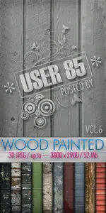 Wood Painted Textures #6
