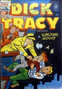 Dick Tracy 1950 Comics Monthly 67 Harvey Sep 1953 CYAGER69-rangerhouse-movielover-Novus
