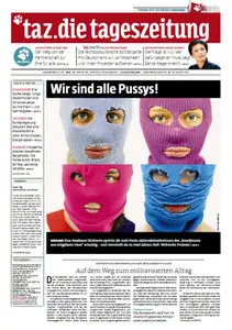 Tageszeitung TAZ vom 18 August 2012