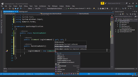 Learn MVVM in Xamarin Forms and C#