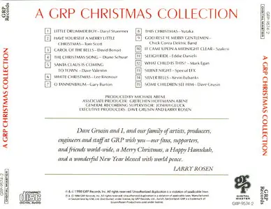 Various Artists - A GRP Christmas Collection Vol.1 (1988)