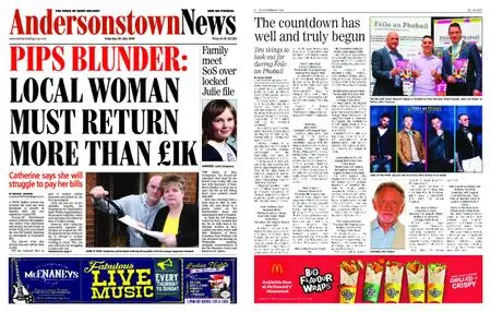 Andersonstown News – July 20, 2019