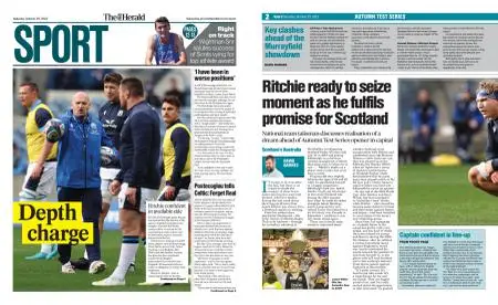 The Herald Sport (Scotland) – October 29, 2022