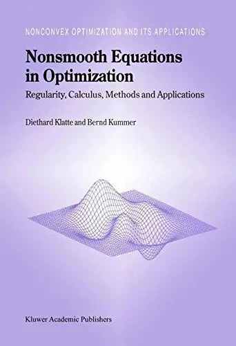 Nonsmooth Equations in Optimization: Regularity, Calculus, Methods and Applications