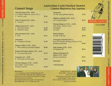 Amsterdam Loeki Stardust Quartet, Connor Burrowes - Consort Songs (1996)