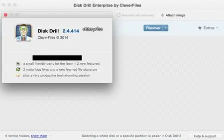 Disk Drill Entreprise 2.4.414 Multilangual Mac OS X