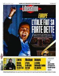 Libération - 29 septembre 2018