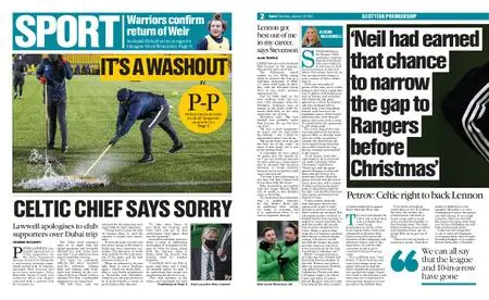 The Herald Sport (Scotland) – January 14, 2021