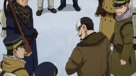 meow meow Golden Kamuy (2018 S04E07 Fleeing Karafuto SubsPlease mkv" yEnc