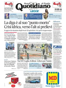 Quotidiano di Puglia Lecce - 4 Novembre 2025