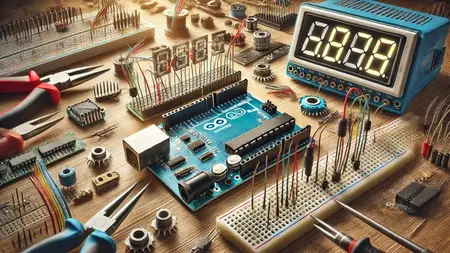 Arduino 4 Seven segments Display Interfacing with Arduino