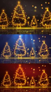 EE - Christmas Trees Backgrounds V2 B58RR27