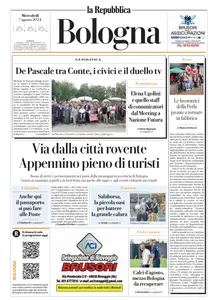 la Repubblica Bologna - 7 Agosto 2024