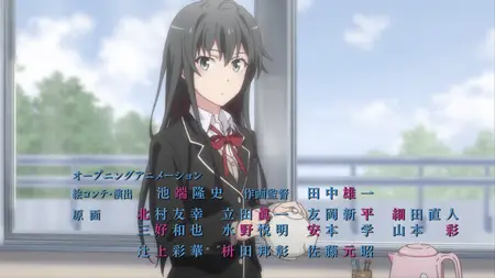 My Teen Romantic Comedy SNAFU (2013 S02E06 Without Incident the Congress Dances But Does Not Progress Beatrice Raws