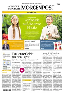 Solinger und Bergische Morgenpost - 26 April 2025